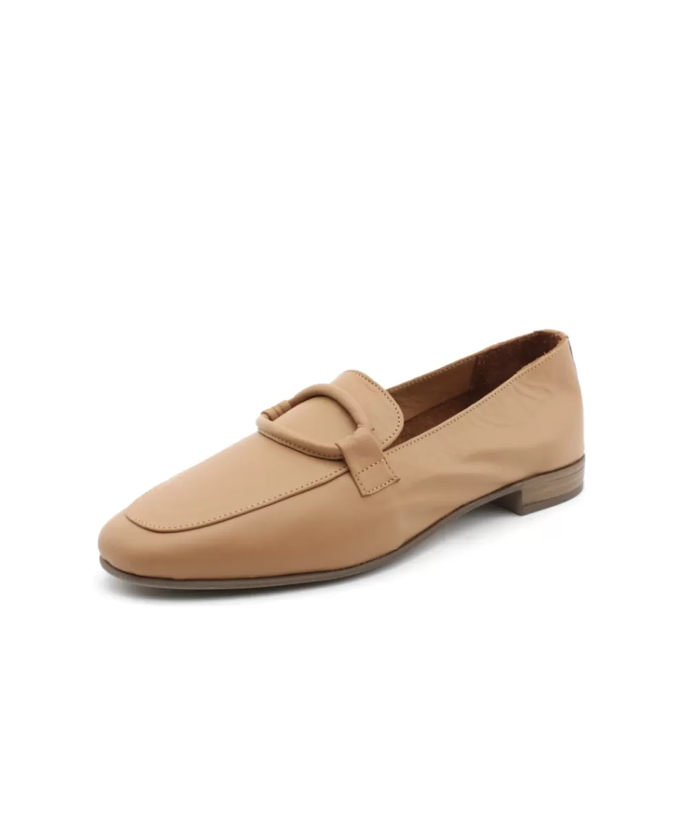Women coco & abricot Moccasins-Coconut & Apricot Esparros V2442A