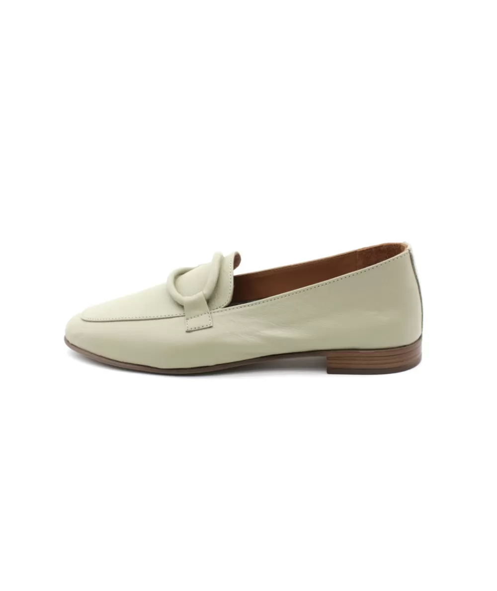 Women coco & abricot Moccasins-Coconut & Apricot Esparros V2442A