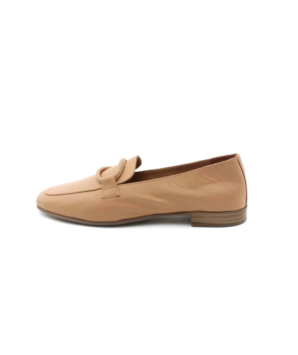 Women coco & abricot Moccasins-Coconut & Apricot Esparros V2442A