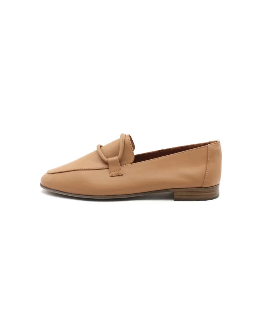 Women coco & abricot Moccasins-Coconut & Apricot Esparros V2653A