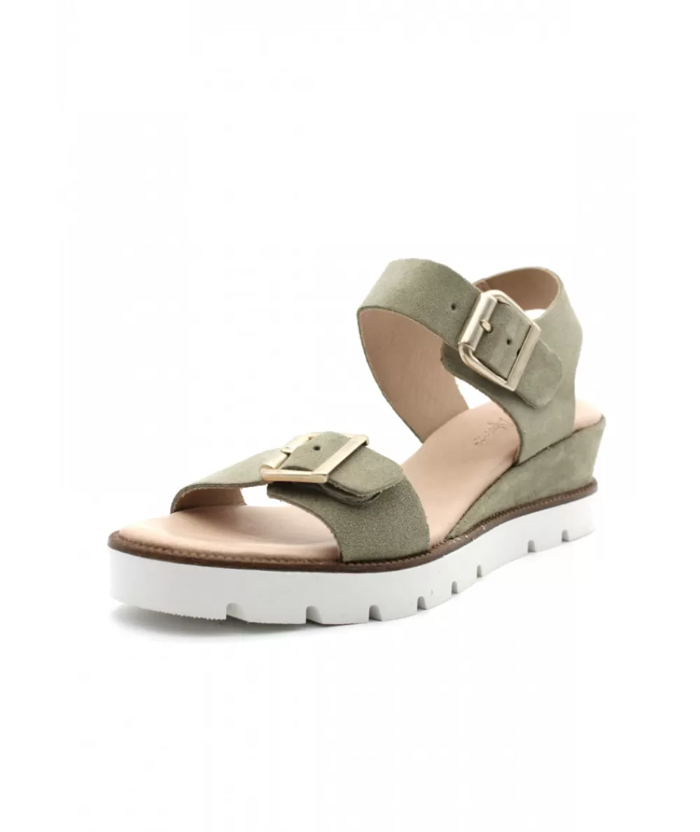 Women coco & abricot Sandals And Sandals-Coconut & Apricot Gaetan
