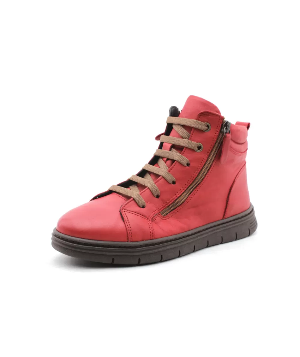 Women coco & abricot Ankle Boots-Coconut & Apricot Mercadier V2571B