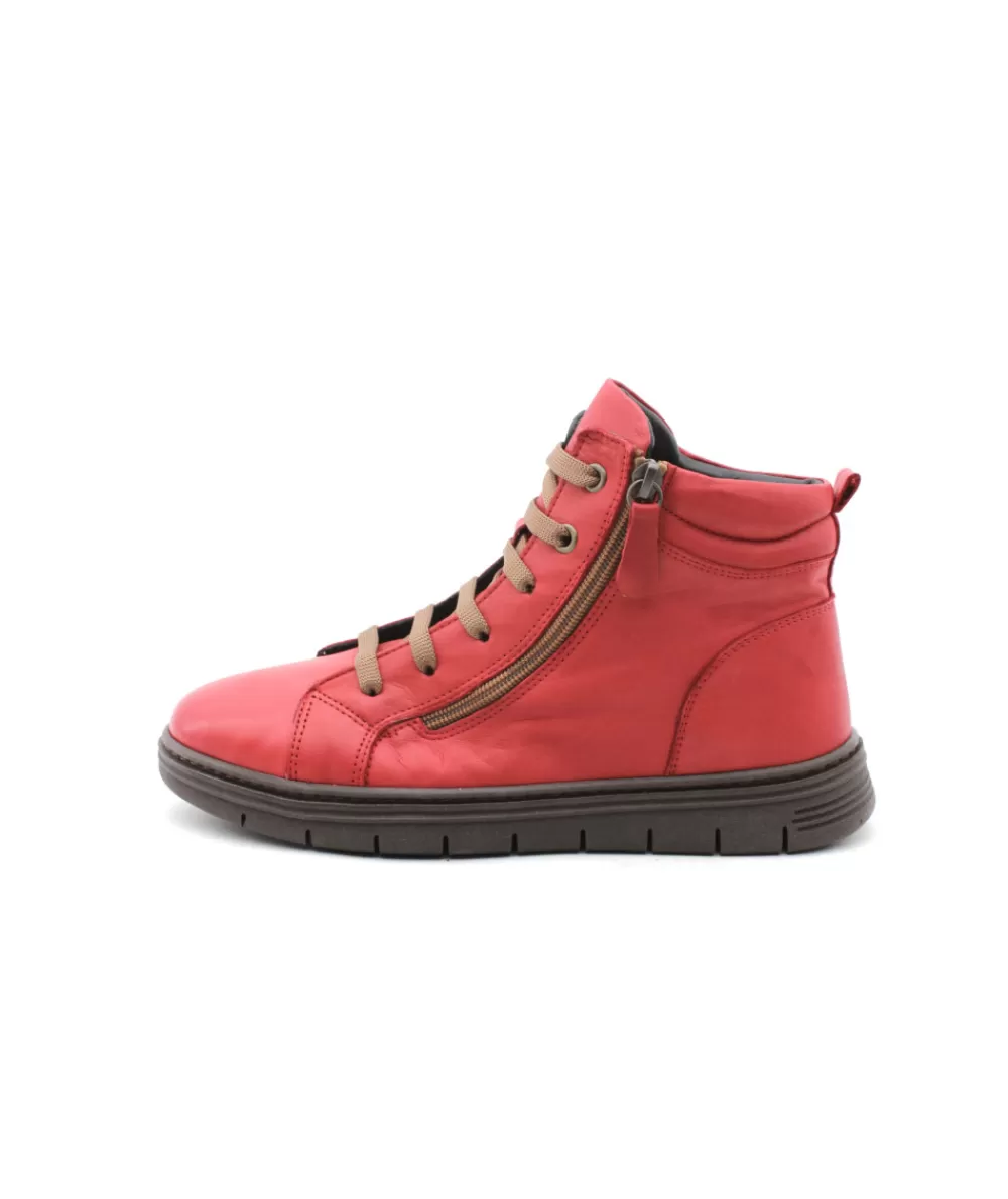 Women coco & abricot Ankle Boots-Coconut & Apricot Mercadier V2571B