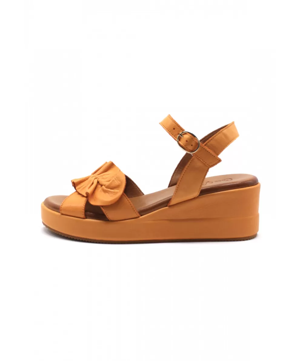 Women coco & abricot Sandals And Sandals-Coconut & Apricot Merigon