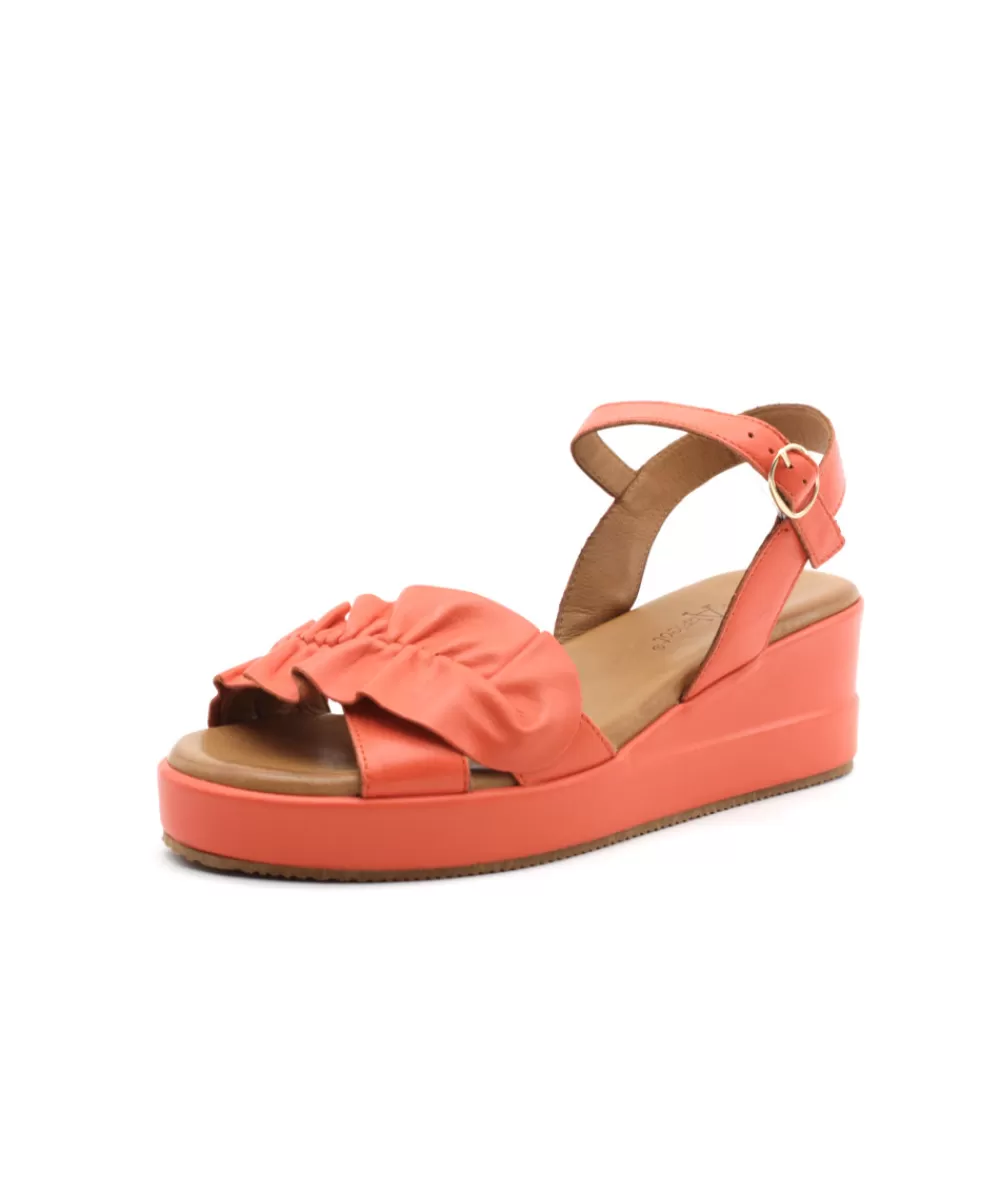Women coco & abricot Sandals And Sandals-Coconut & Apricot Merigon V2711B