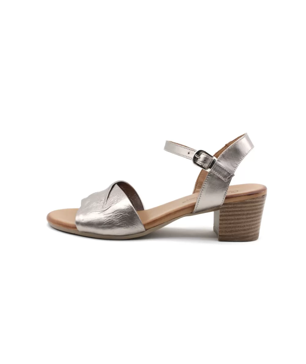 Women coco & abricot Sandals And Sandals-Coconut & Apricot Mun V2724A