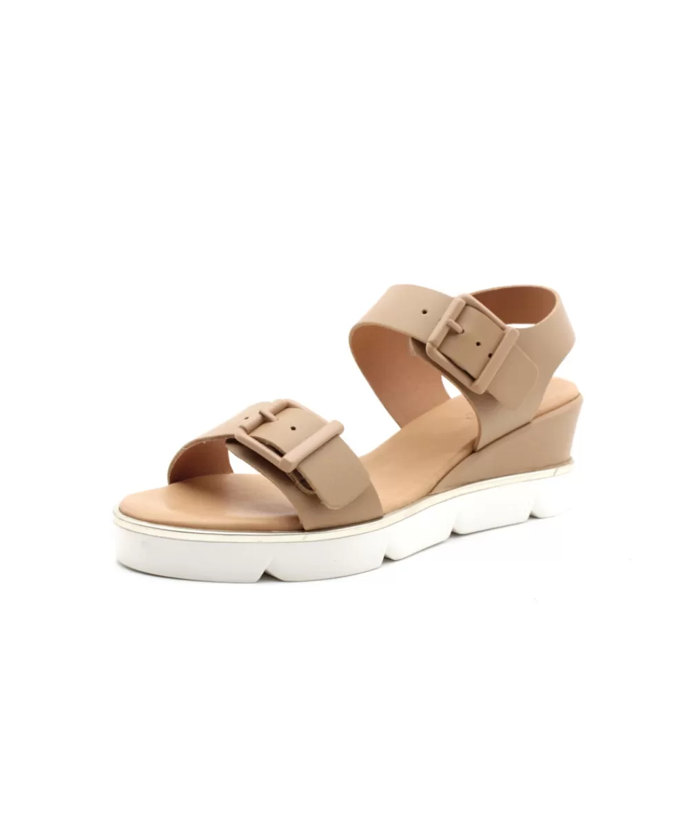 Women coco & abricot Sandals And Sandals-Coconut & Apricot Nancuise V2765G