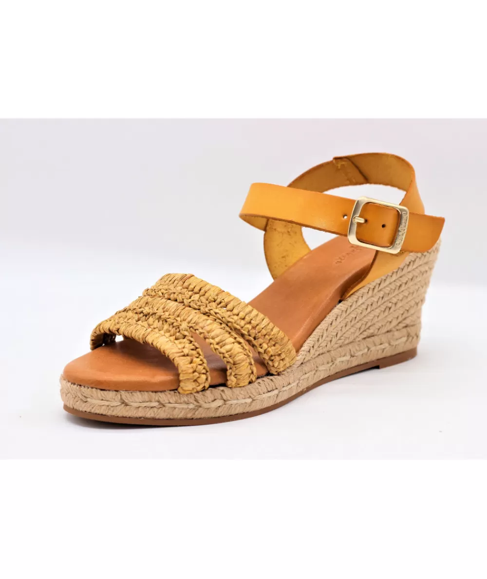 Women coco & abricot Sandals And Sandals-Coconut & Apricot Nanticole V1413C