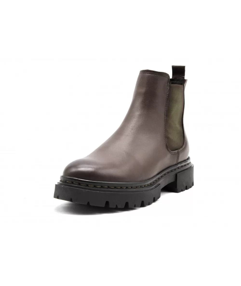Women coco & abricot Ankle Boots-Coconut & Apricot Pelleport