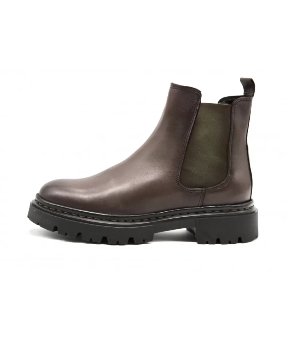Women coco & abricot Ankle Boots-Coconut & Apricot Pelleport