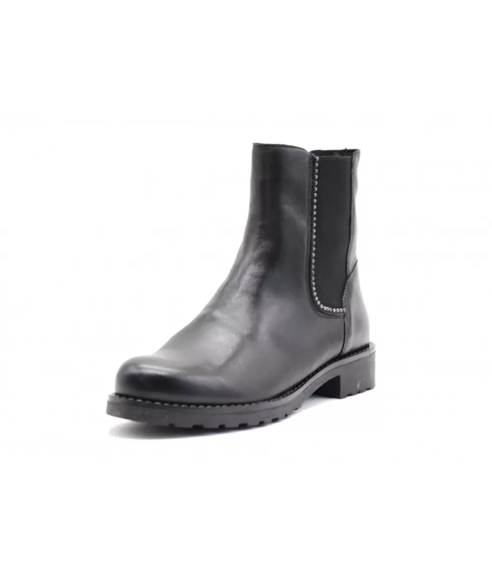 Women coco & abricot Ankle Boots-Coconut & Apricot Pelonne