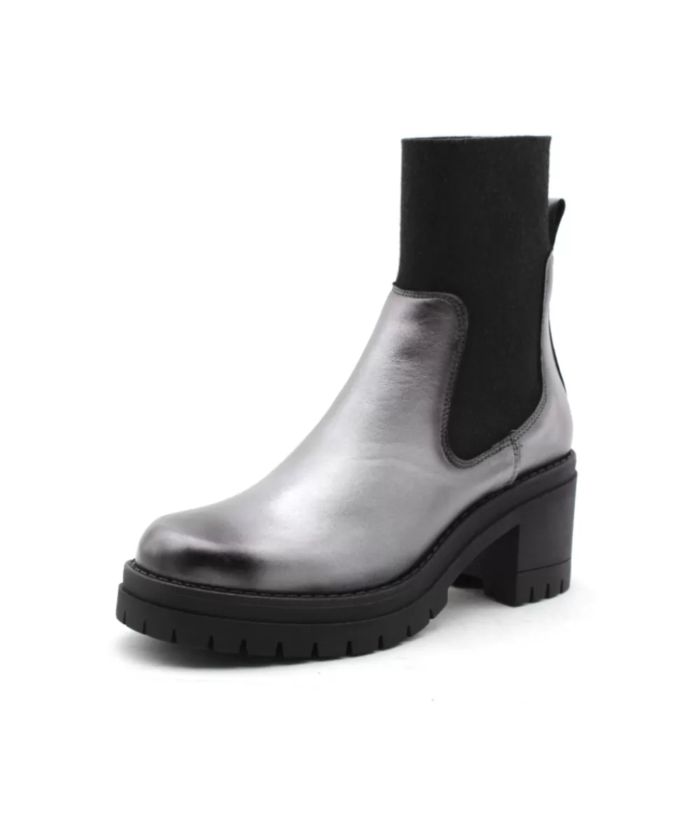 Women coco & abricot Ankle Boots-Coconut & Apricot Perigny V2638C