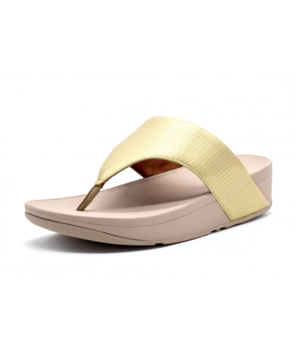 Women fitflop Sandals And Sandals- Olive Textured Glitz