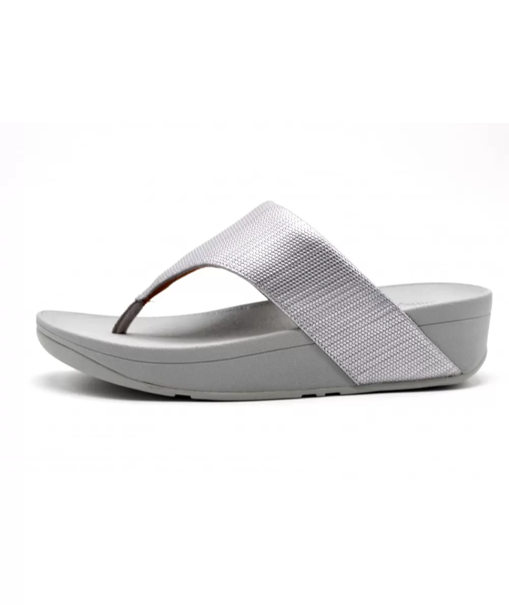 Women fitflop Sandals And Sandals- Olive Textured Glitz