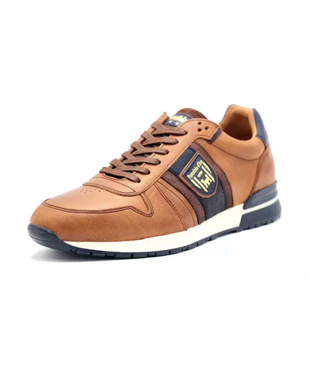 Man pantofola d'oro Sneakers-Gold Pantofola With Uomo Low