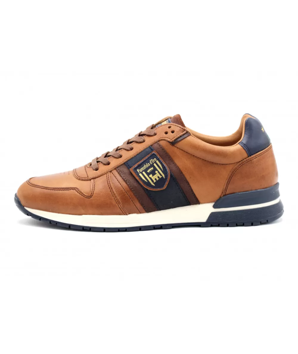 Man pantofola d'oro Sneakers-Gold Pantofola With Uomo Low