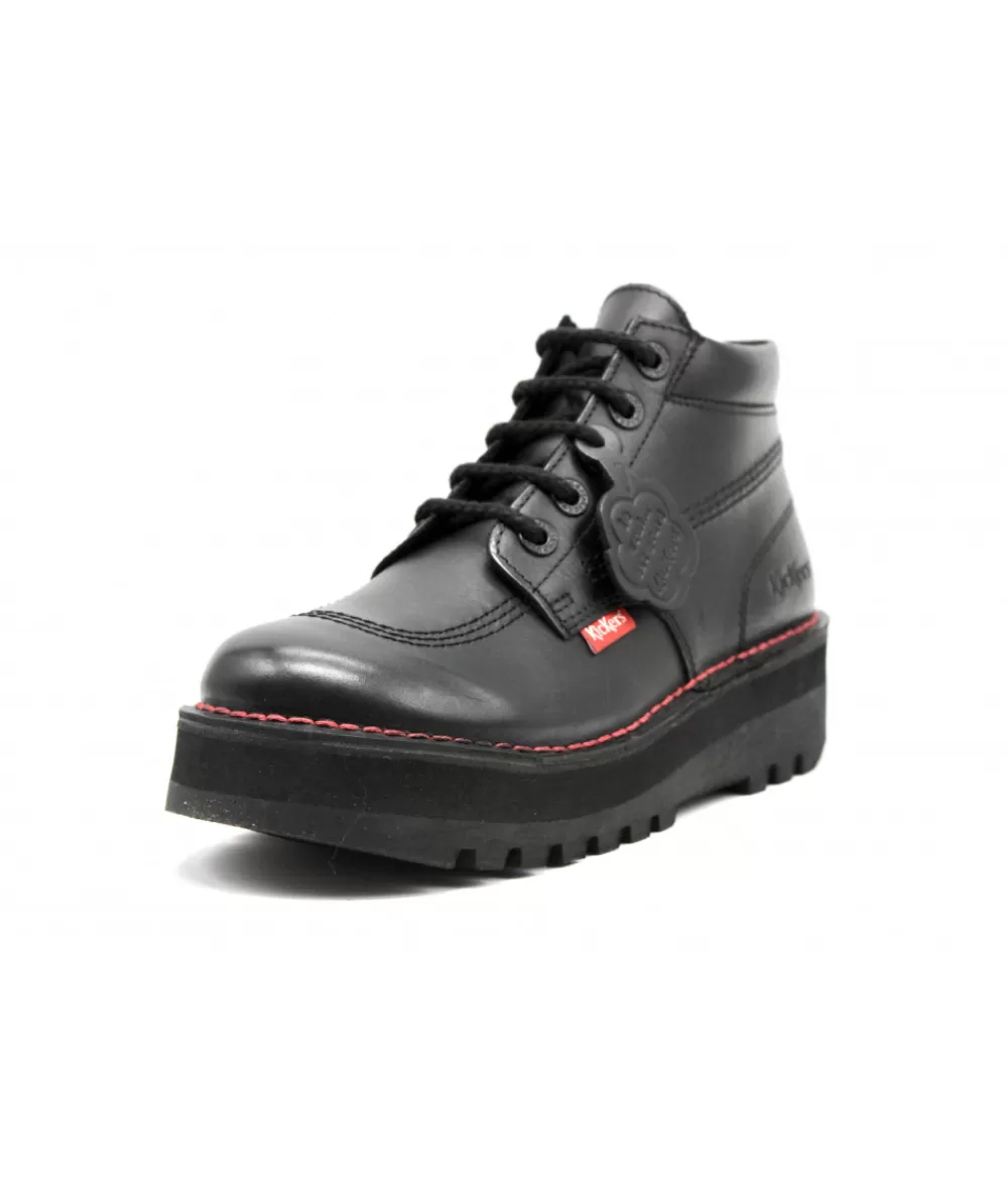Women kickers Ankle Boots- Kickplatform