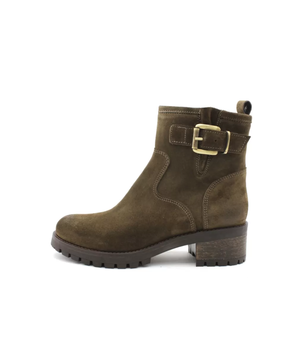 Women minka design Ankle Boots- Fard Olio