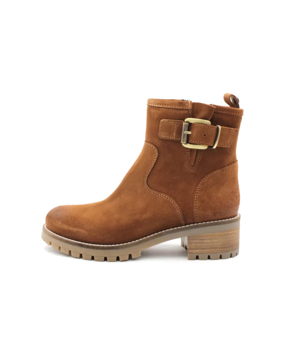 Women minka design Ankle Boots- Fard Olio