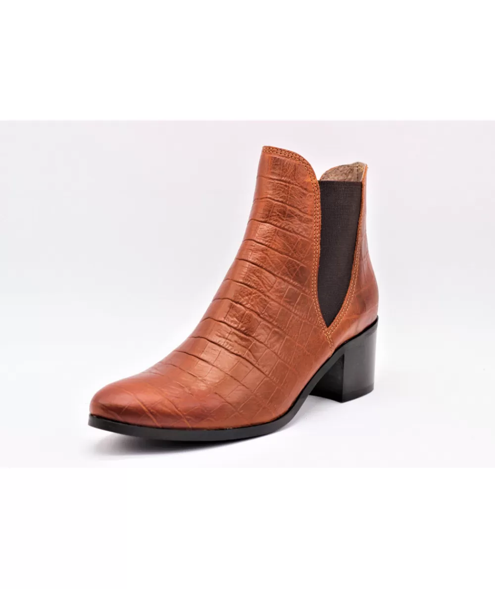 Women mkd Ankle Boots- Hasselt Croco