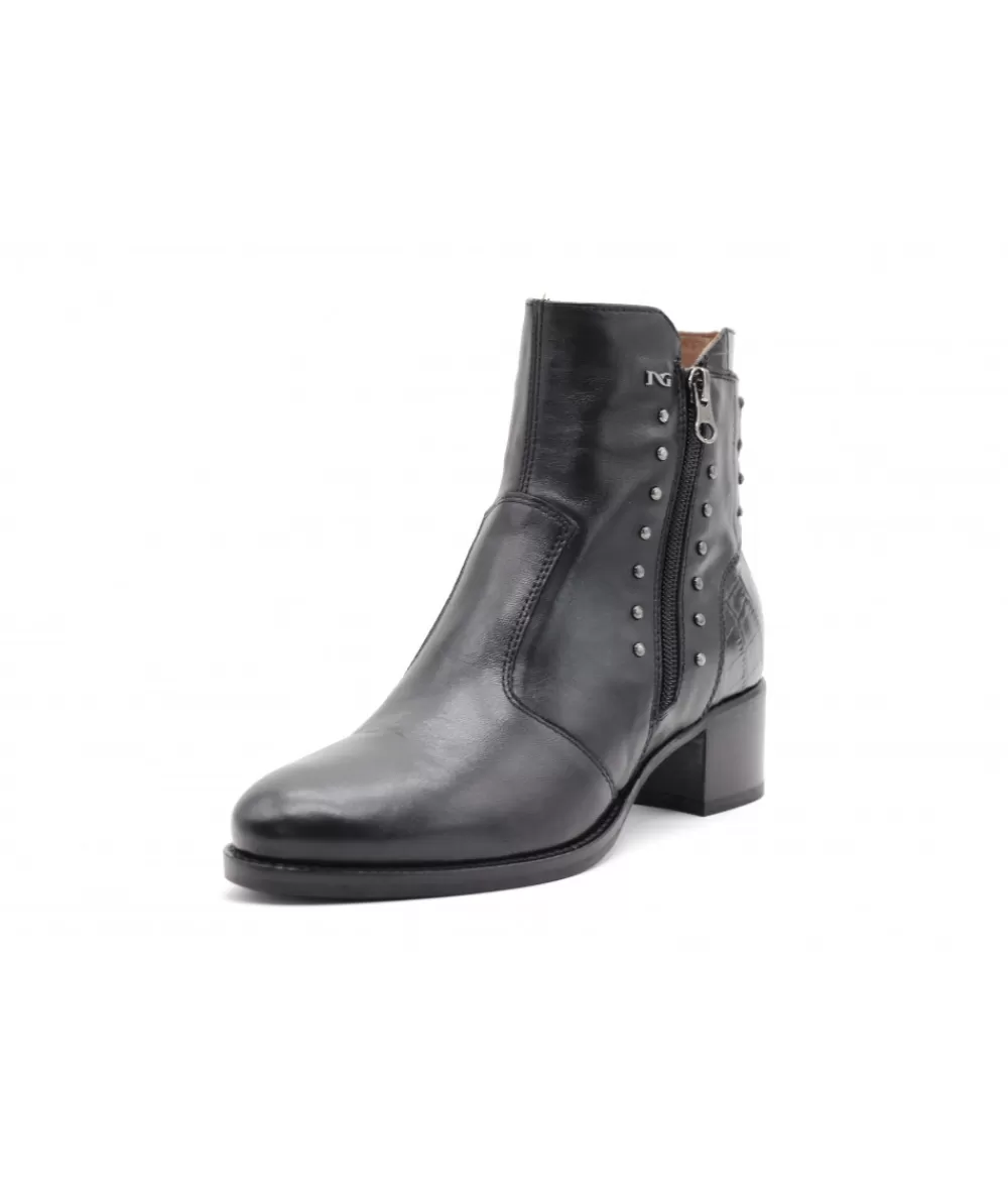 Women nerogiardini Ankle Boots- 16761