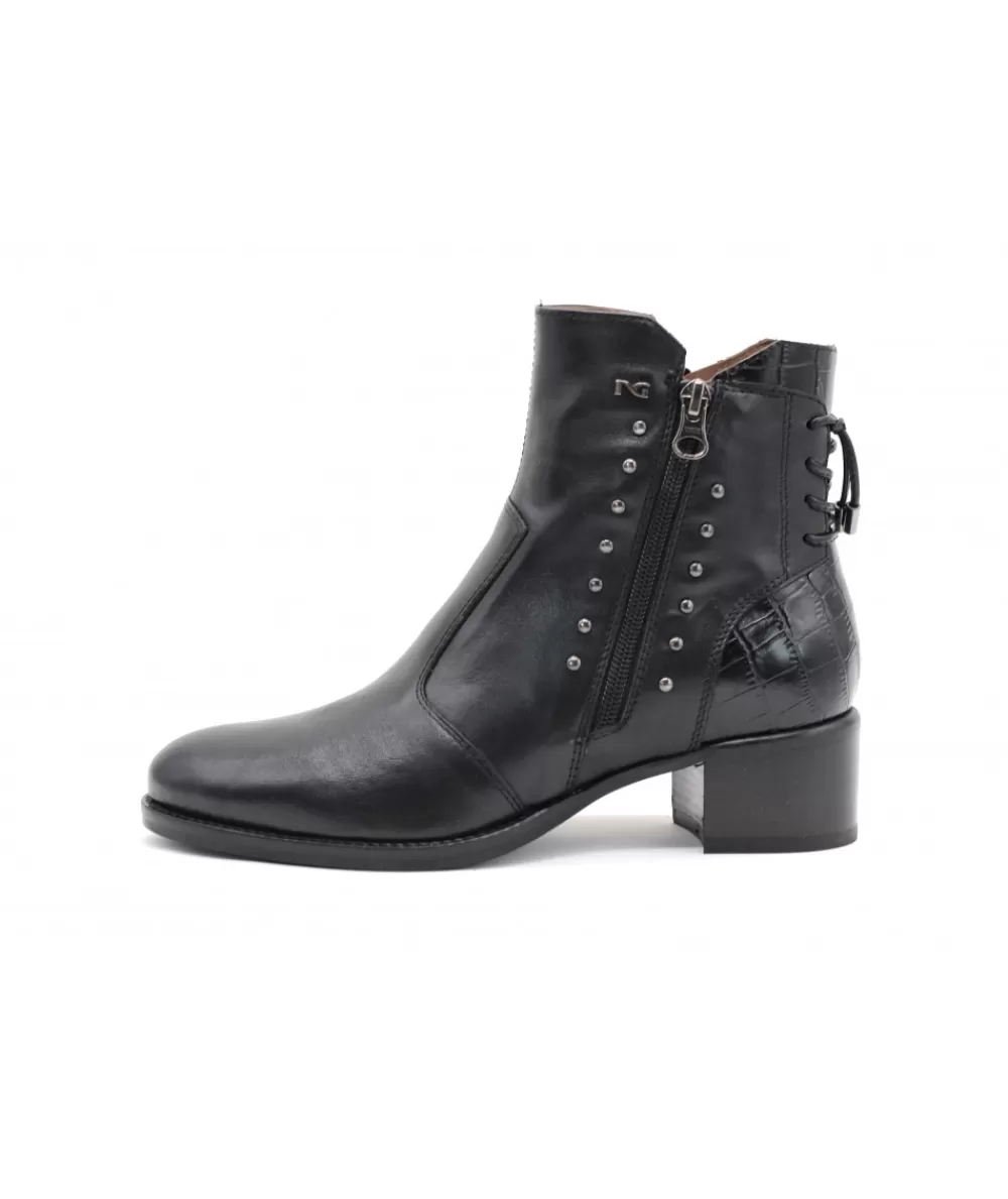 Women nerogiardini Ankle Boots- 16761