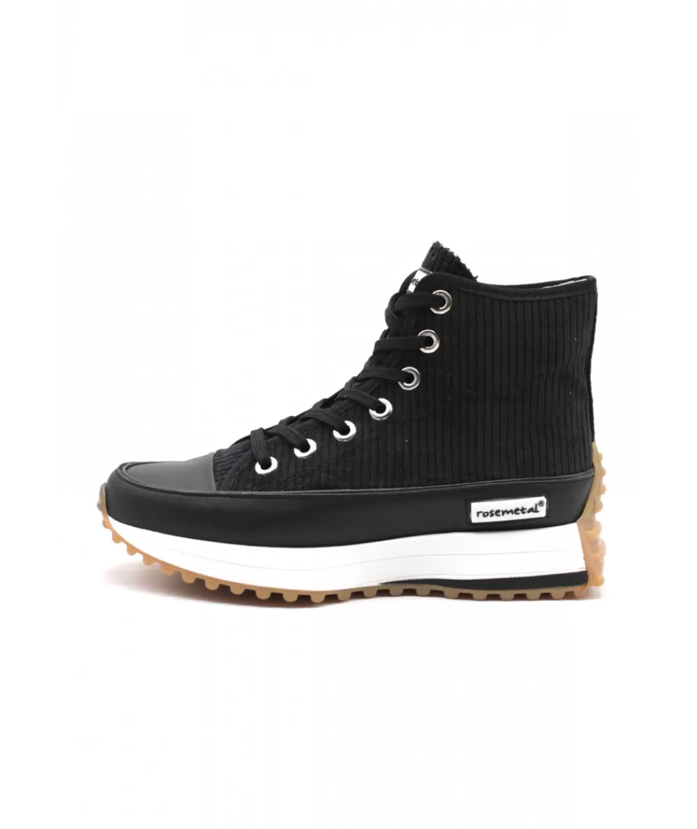 Women rosemetal Sneakers- Frebuans