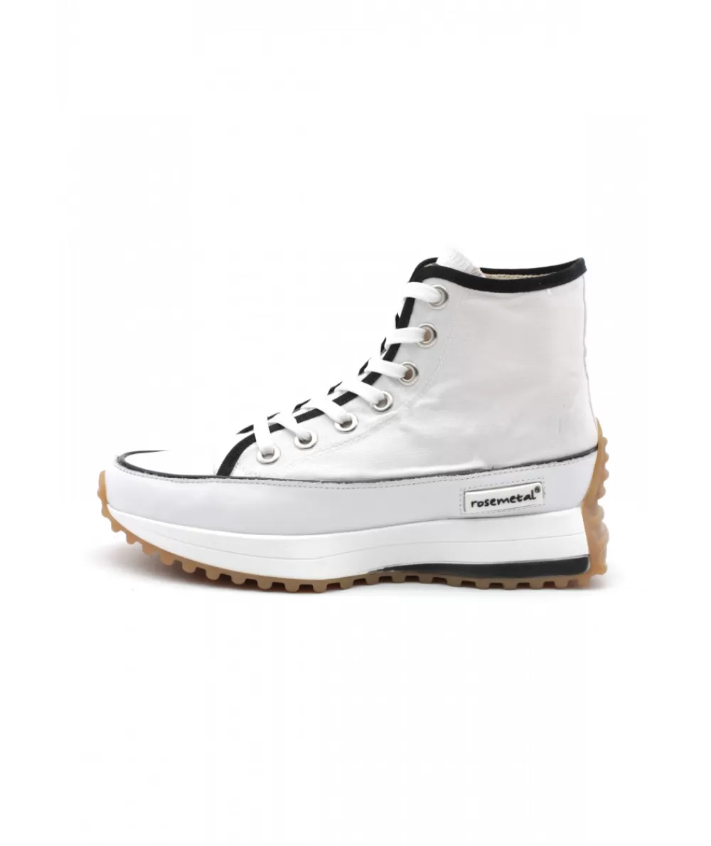 Women rosemetal Sneakers- Frebuans H0710A