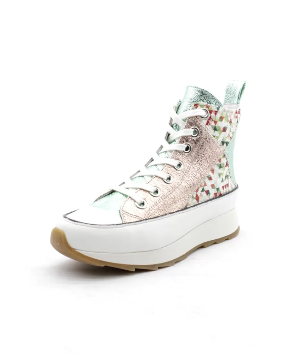 Women rosemetal Sneakers- Frechede H0757B