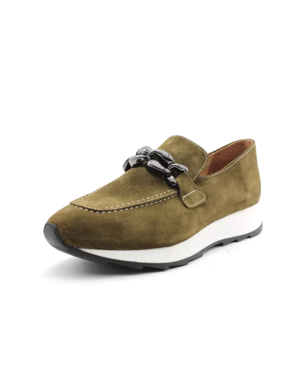 Women rosemetal Moccasins- Freix H0722D