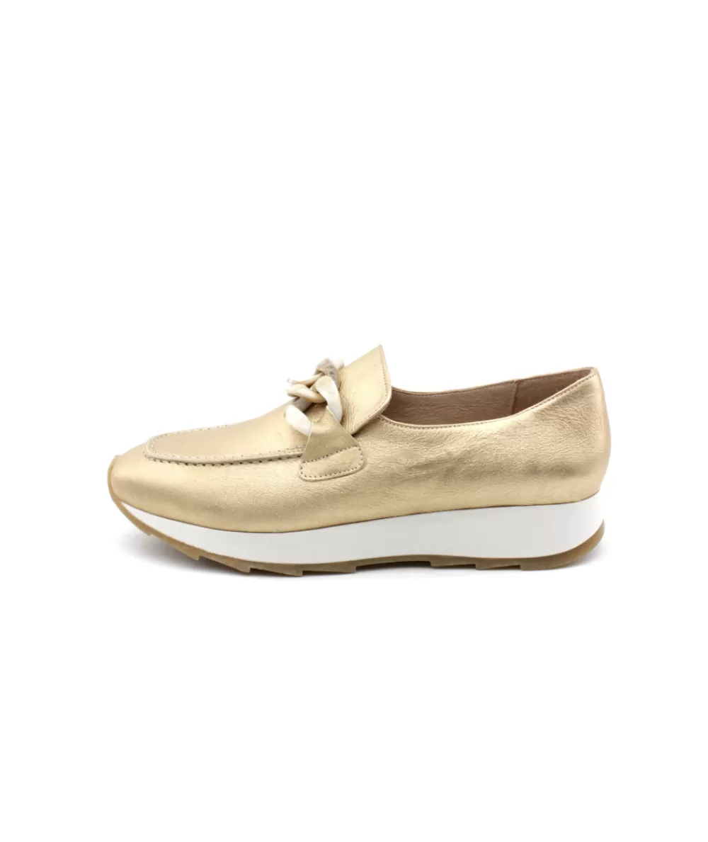 Women rosemetal Moccasins- Freix H0772P