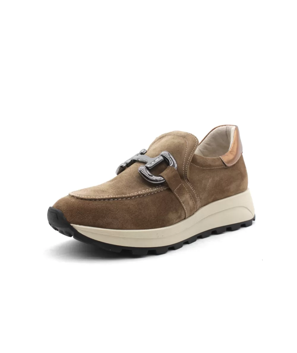 Women rosemetal Moccasins- Fressac H0791B