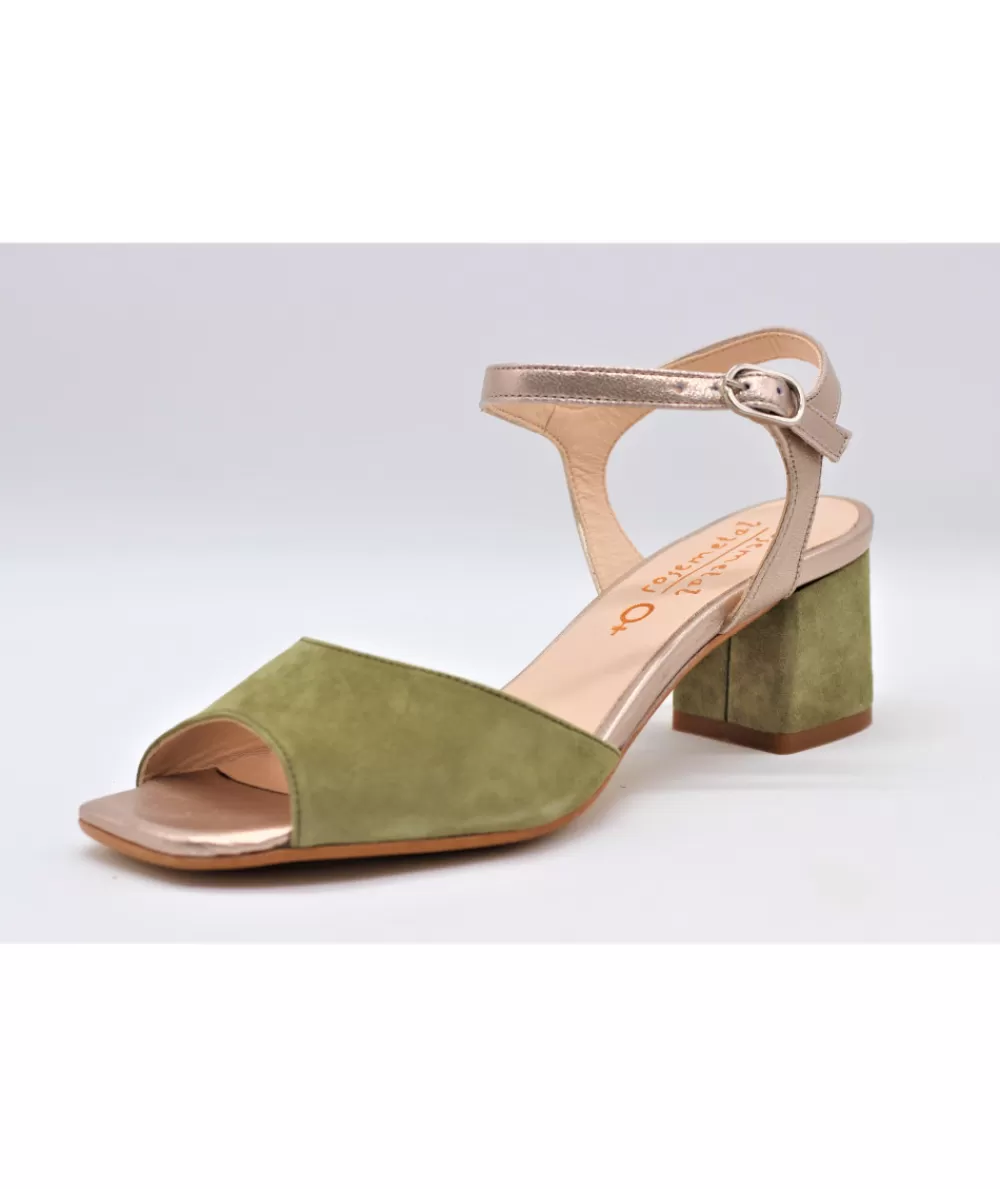 Women rosemetal Sandals And Sandals- Jambville J1782