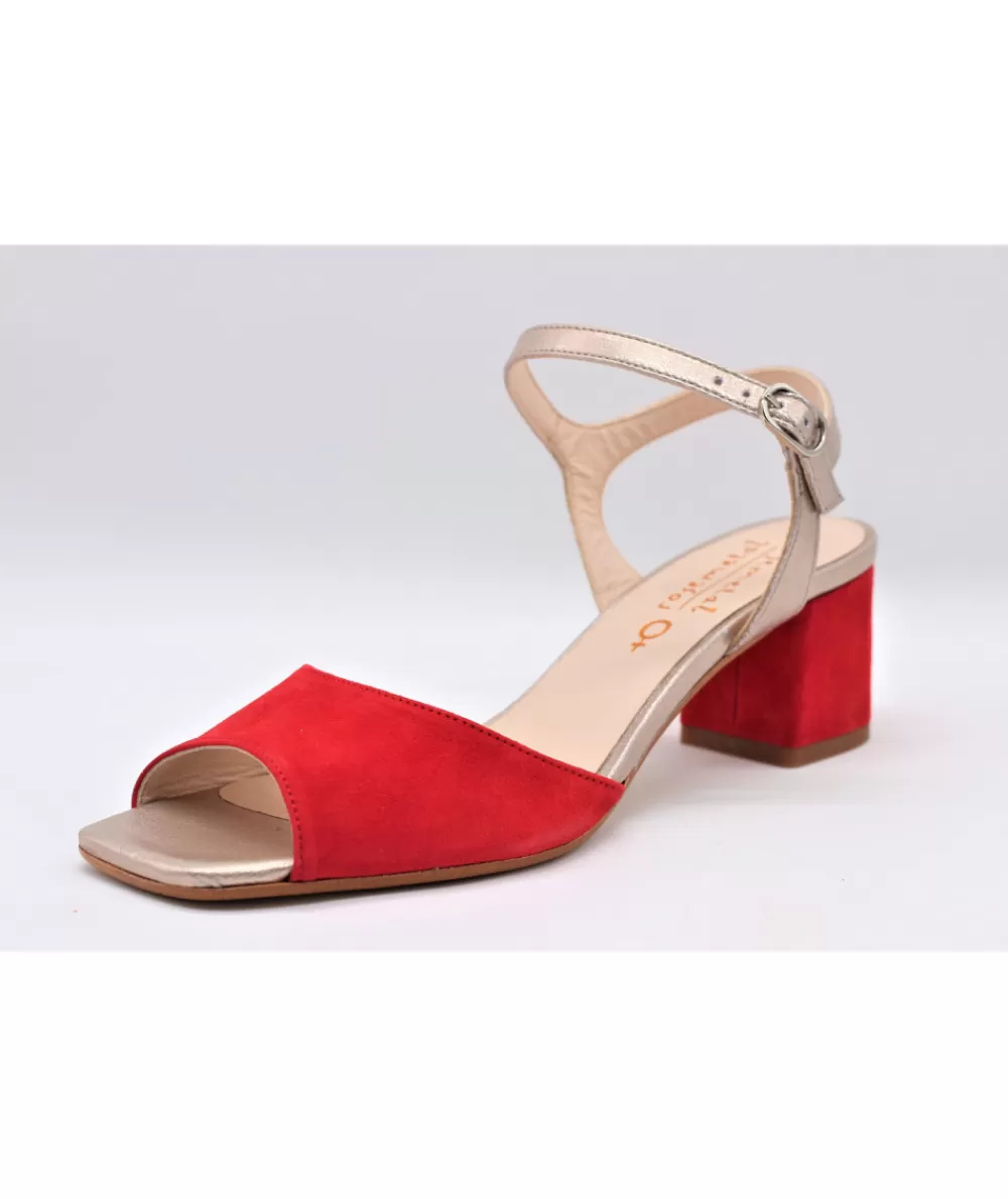 Women rosemetal Sandals And Sandals- Jambville J1782