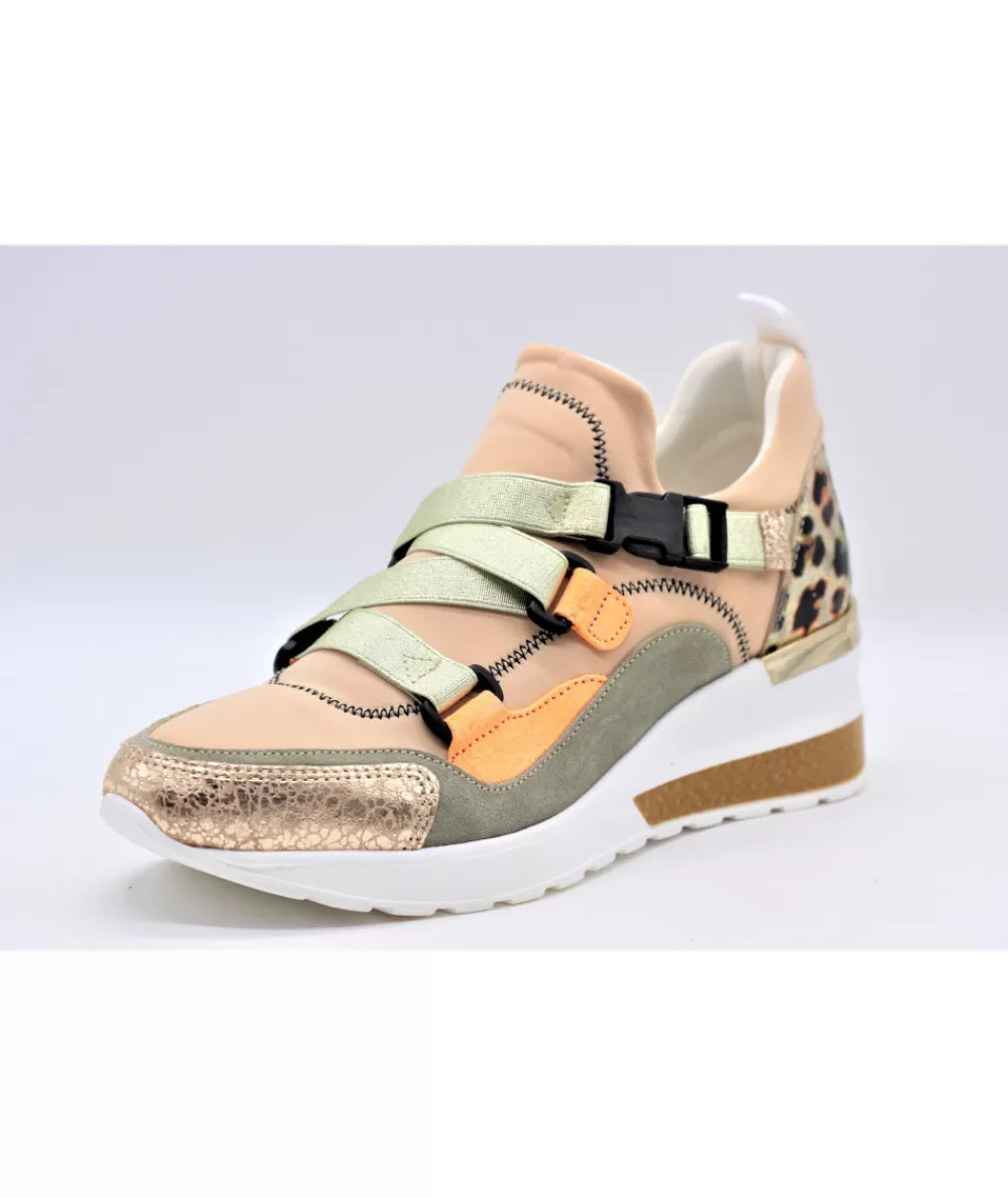 Women rosemetal Sneakers- Jarnac J1800O