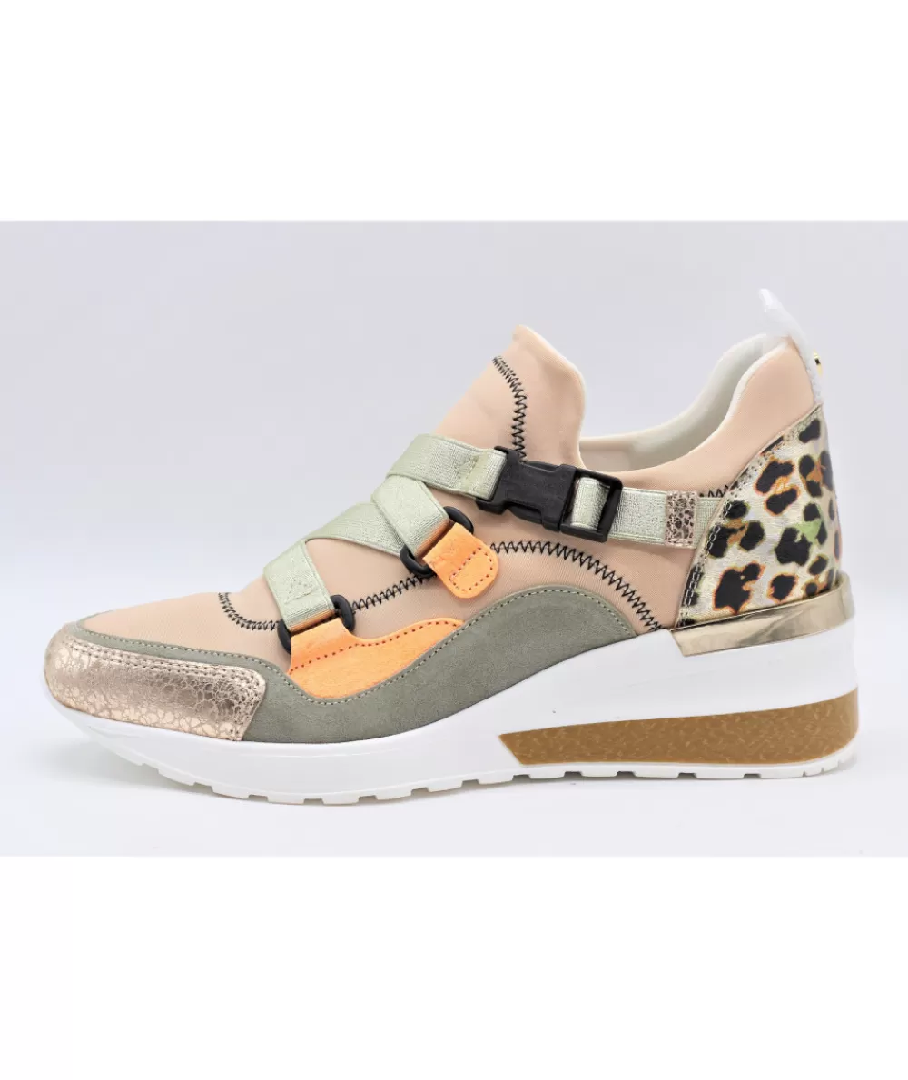 Women rosemetal Sneakers- Jarnac J1800O