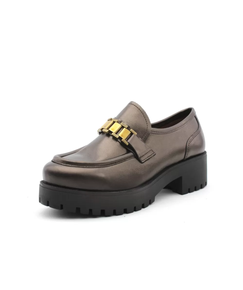 Women rosemetal Moccasins- Jarno J2174E