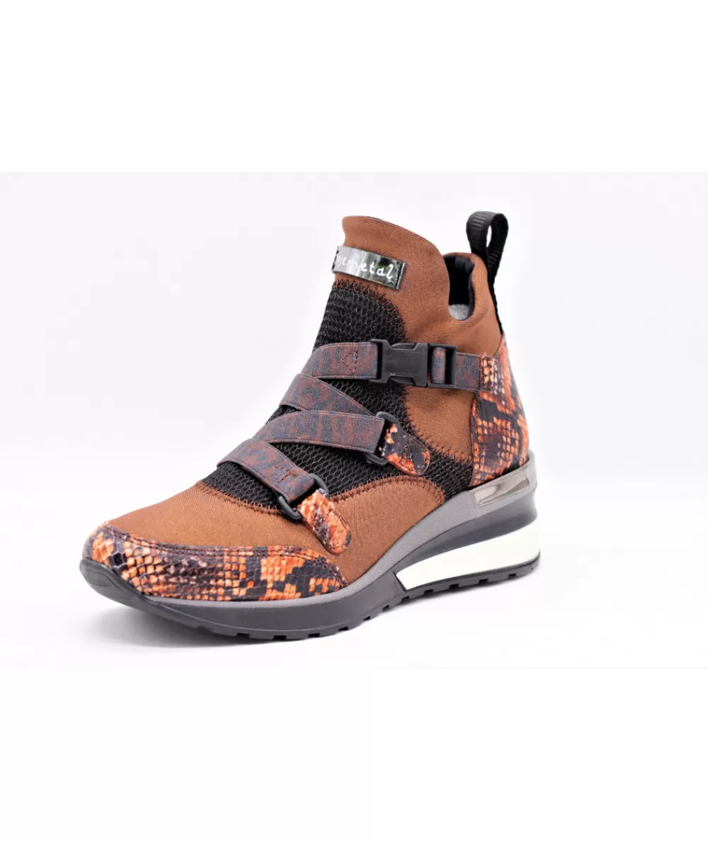 Women rosemetal Sneakers- Jazennes J1853