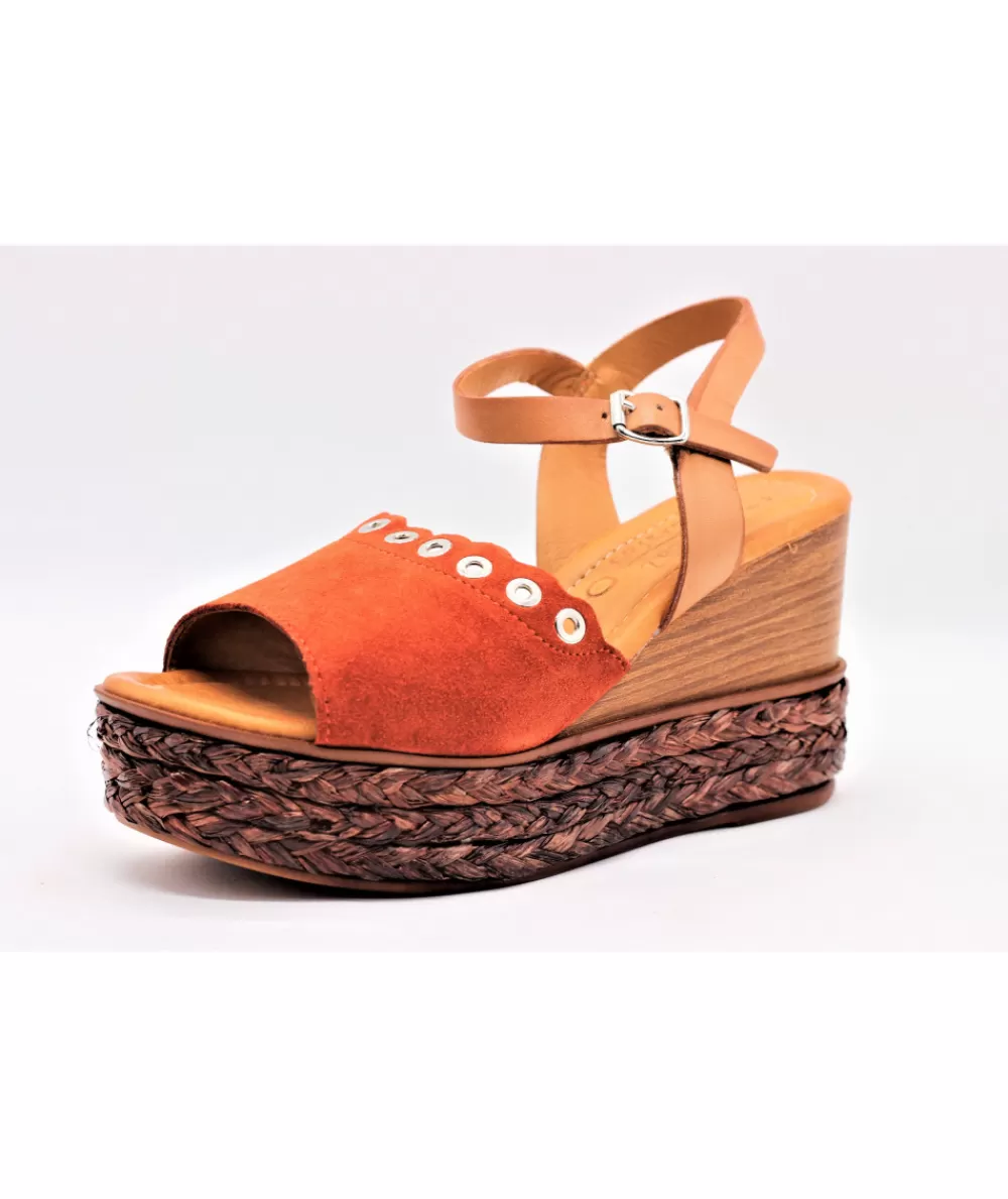 Women rosemetal Sandals And Sandals- Magalia H0570