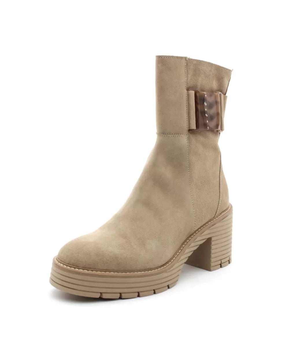 Women softwaves Ankle Boots- 8.88.03/01 Up