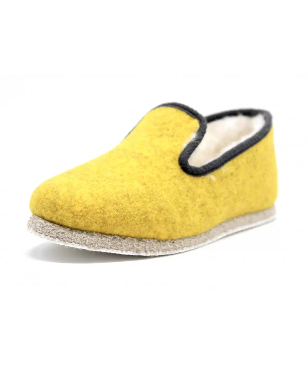 Women chausse mouton Slippers-Tweed Sheep Shoes