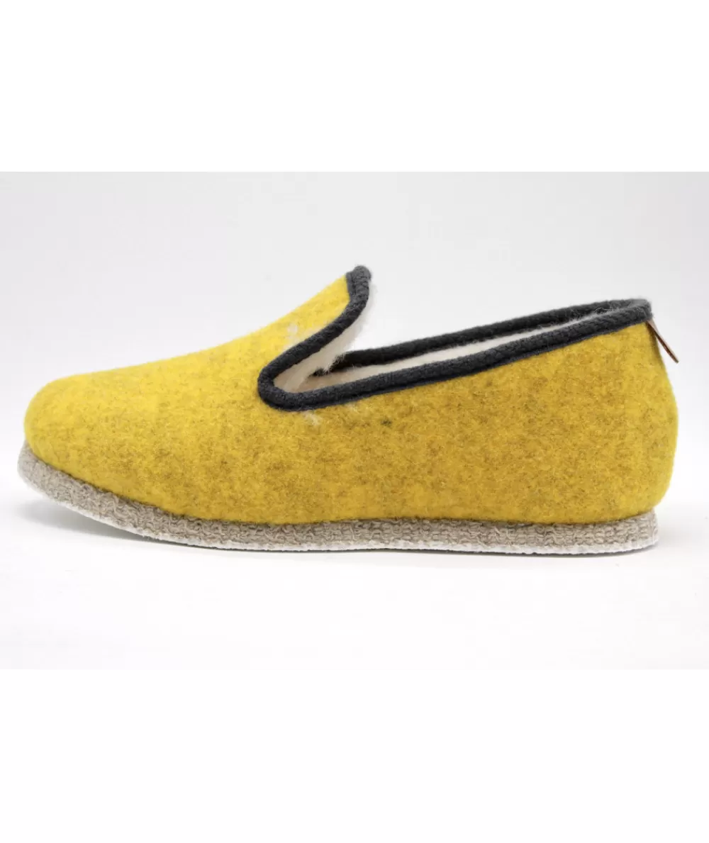 Women chausse mouton Slippers-Tweed Sheep Shoes